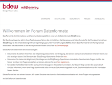 Tablet Screenshot of edi-energy.de